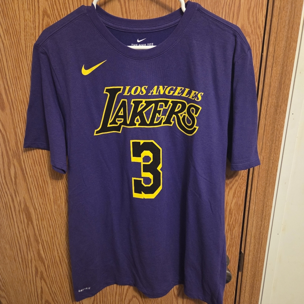 Nike Los Angeles Lakers Anthony Davis Shirt Large Men's NWOT NBA